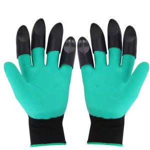 Breathable Gardening Gloves Waterproof For Digging Soil & Planting With Claws
