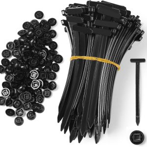 100 Pcs Universal Cable Tie Buckle For All Cars